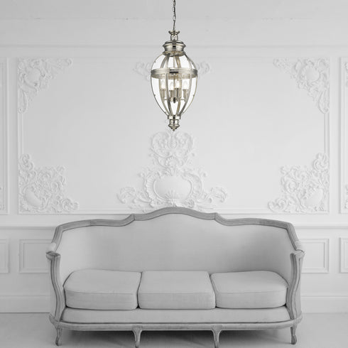 Pendant Luminaire In Nickel LL00205